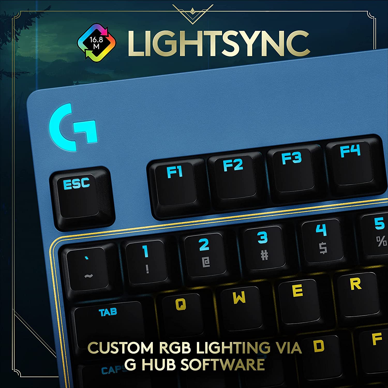 Logitech G PRO Mechanical Gaming Keyboard PC - Electronics - New - CaveGamers - Image 6