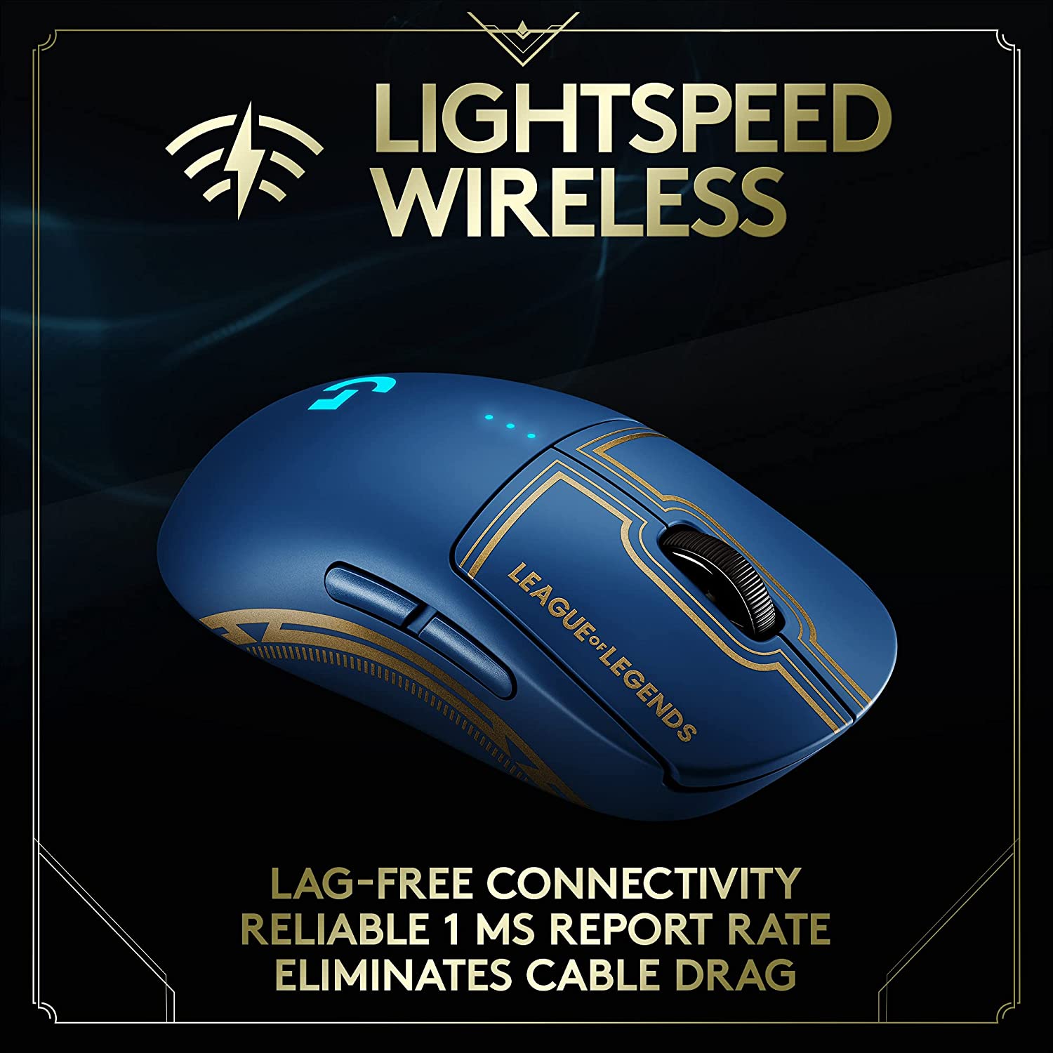 Logitech G PRO Wireless Gaming Mouse PC - Electronics - New - CaveGamers - Image 3
