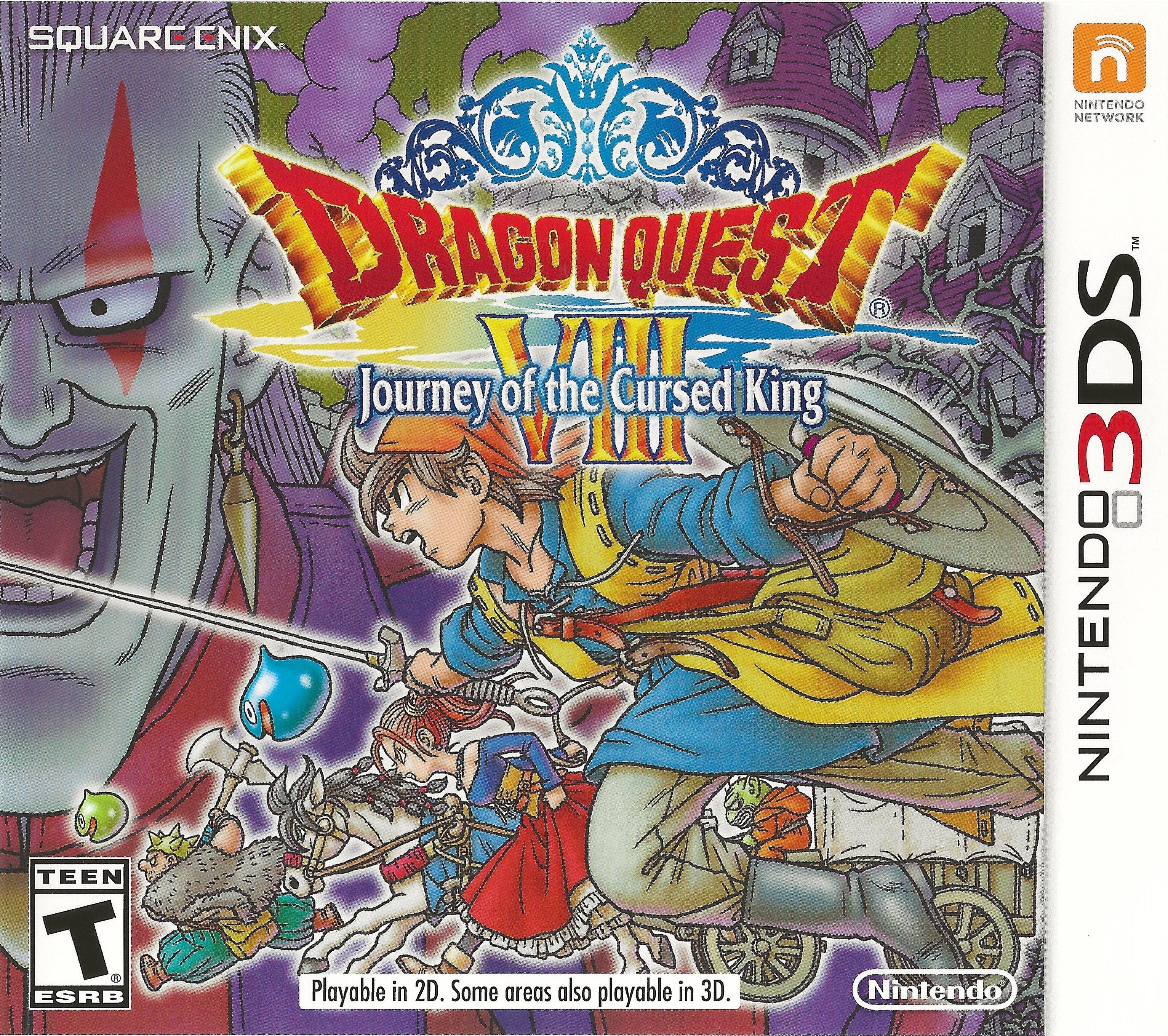 Dragon Quest VIII: Journey of the Cursed King 3DS - Video Game - Used - CaveGamers