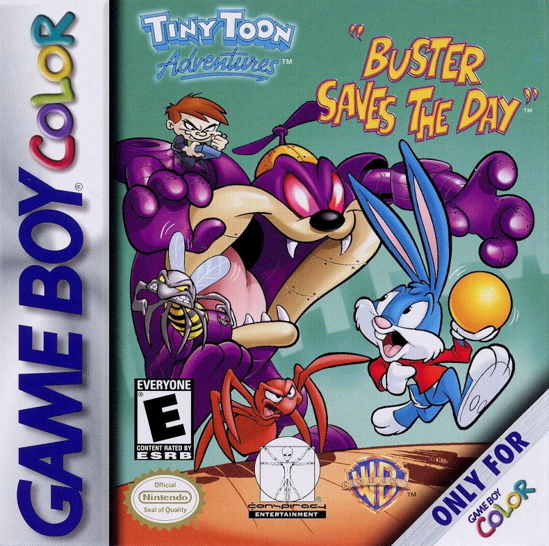 Tiny Toons: Buster Saves the Day Game Boy Color - Video Game - Used - CaveGamers