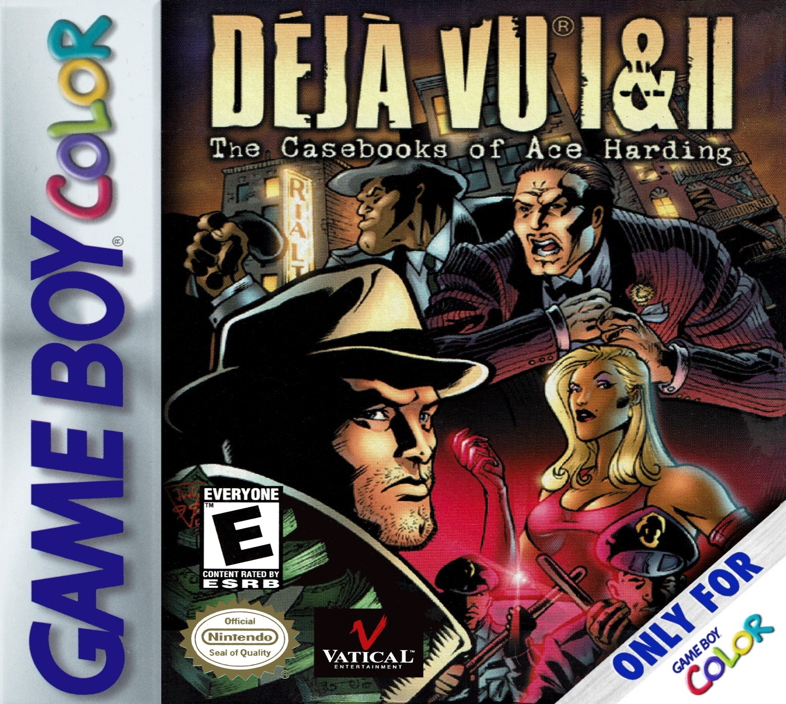 Deja Vu I & II Game Boy Color - Video Game - Used - CaveGamers