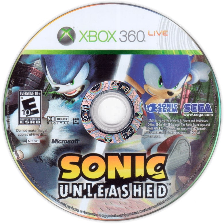 Sonic Unleashed Xbox 360 - Video Game - Used - CaveGamers - Image 3