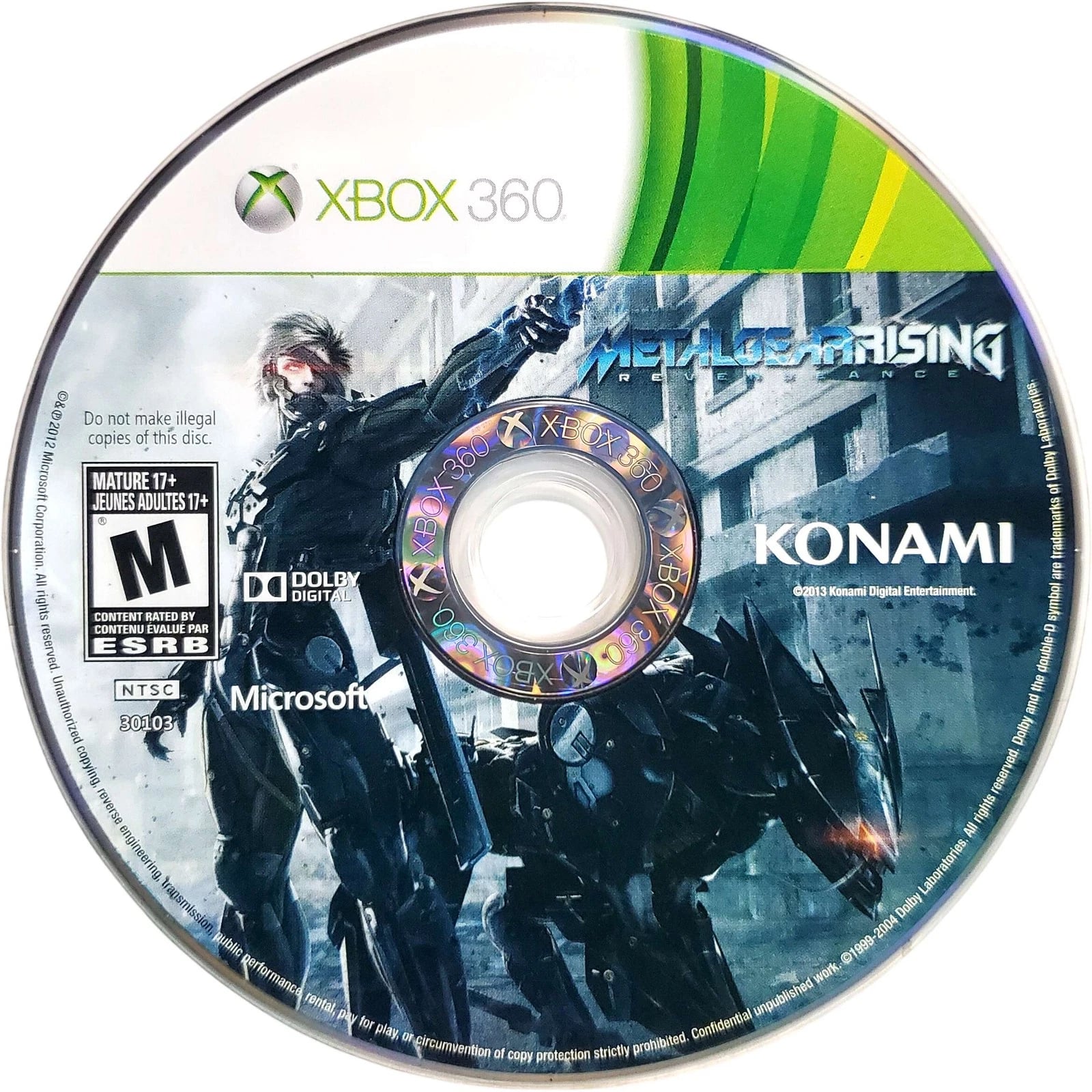 Metal Gear Rising: Revengeance Xbox 360 - Video Game - Used - CaveGamers - Image 3