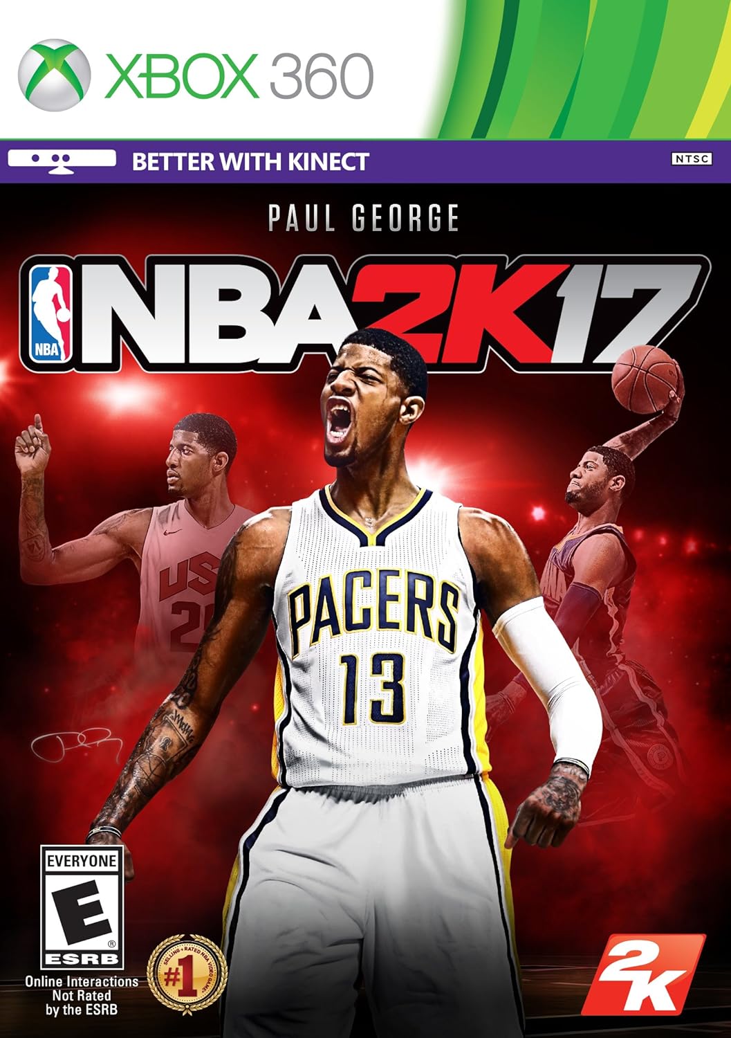 NBA 2K17 Xbox 360 - Video Game - Used - CaveGamers