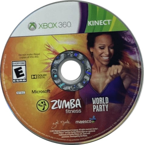Zumba Fitness World Party Xbox 360 - Video Game - Used - CaveGamers - Image 3