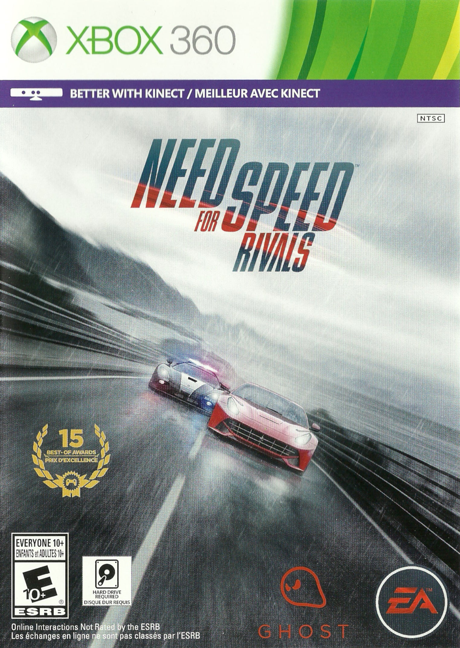 Need for Speed Rivals Xbox 360 - Video Game - Used - CaveGamers