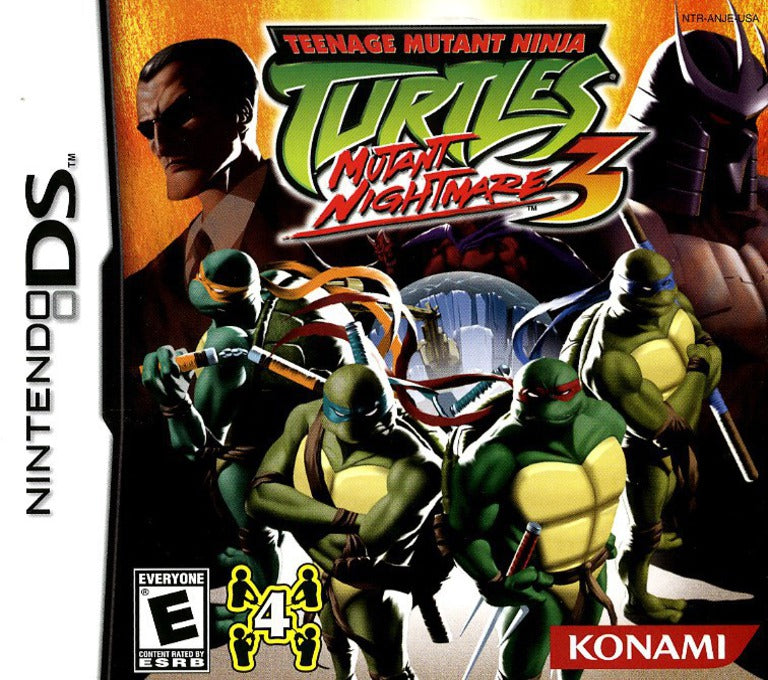 Teenage Mutant Ninja Turtles 3: Mutant Nightmare DS - Video Game - Used - CaveGamers