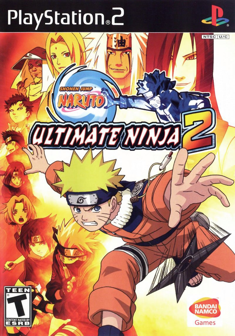 Naruto Ultimate Ninja 2 PS2 - Video Game - Used - CaveGamers