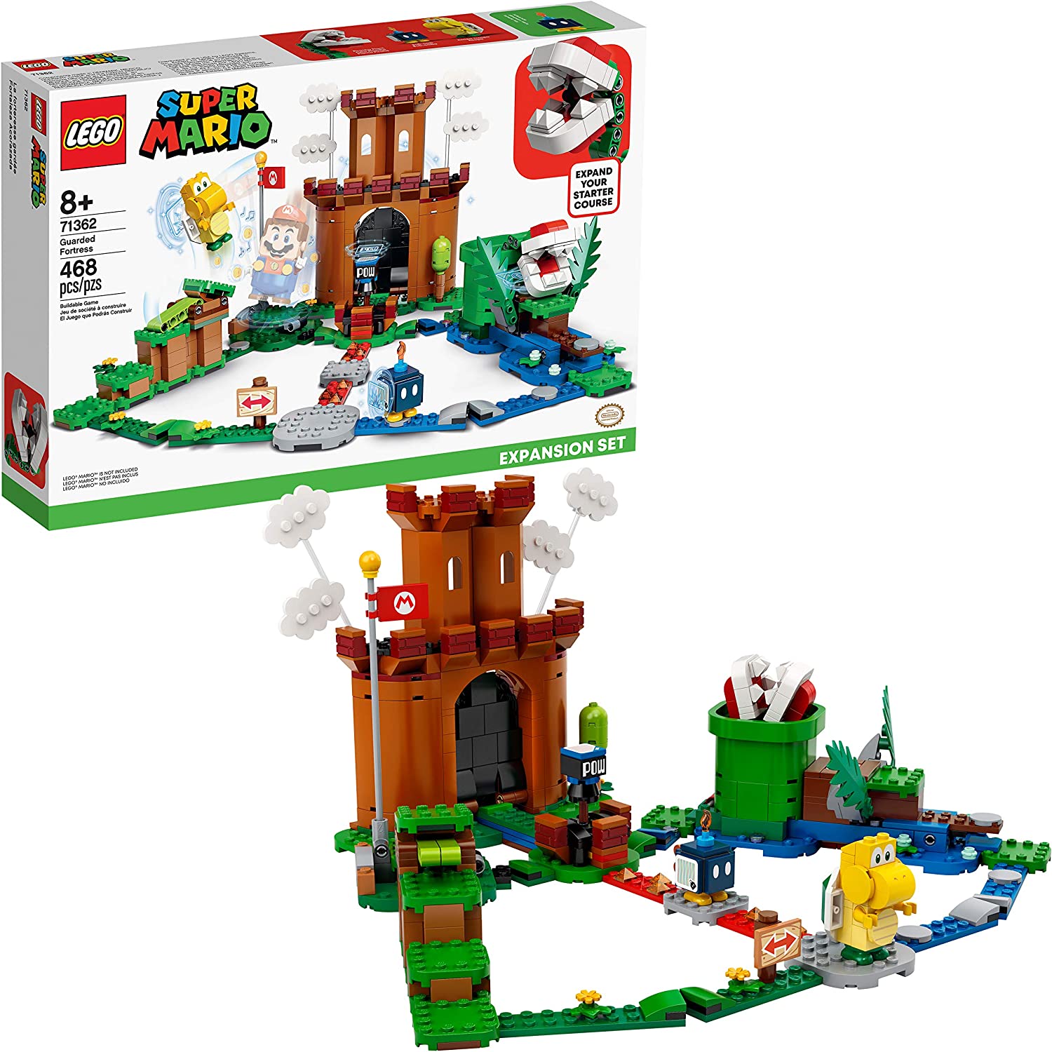LEGO Super Mario Guarded Fortress Expansion Set 71362 Building Sets - Toys - New - CaveGamers