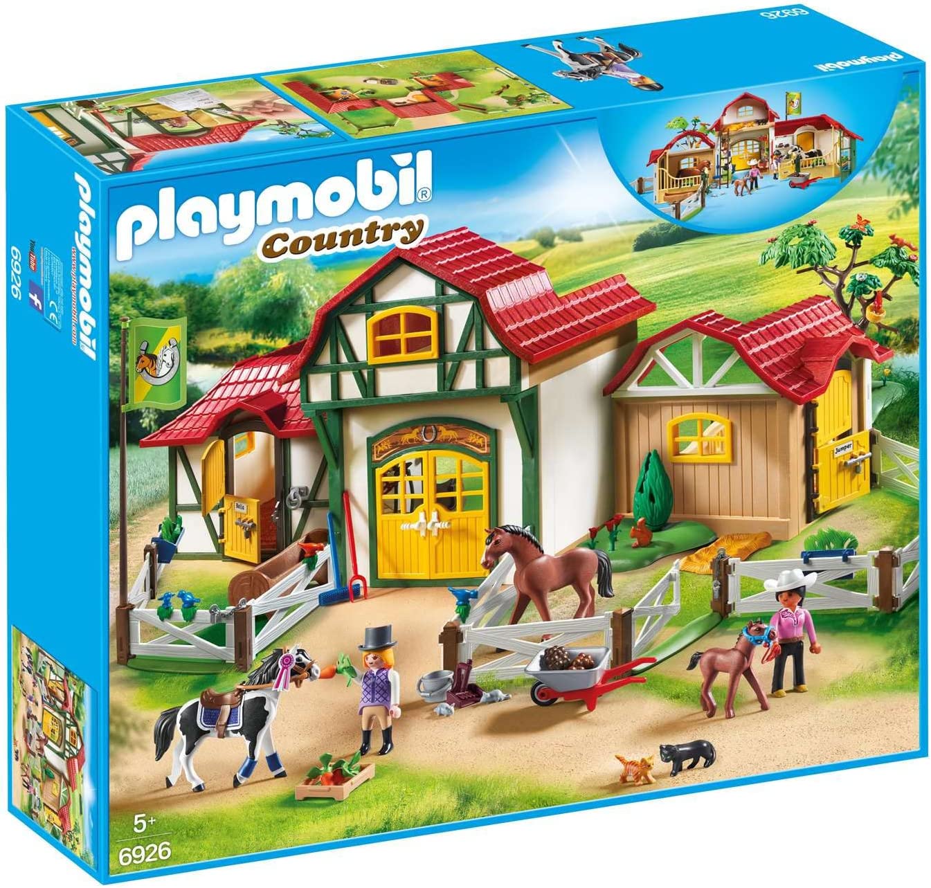 PLAYMOBIL Horse Farm 6926 Building Sets - Toys - New - CaveGamers - Image 2