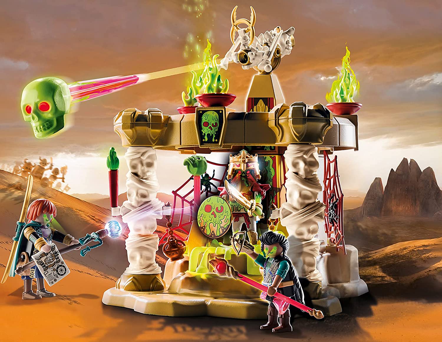 PLAYMOBIL Sal'ahari Sands Skeleton Army Temple 70751