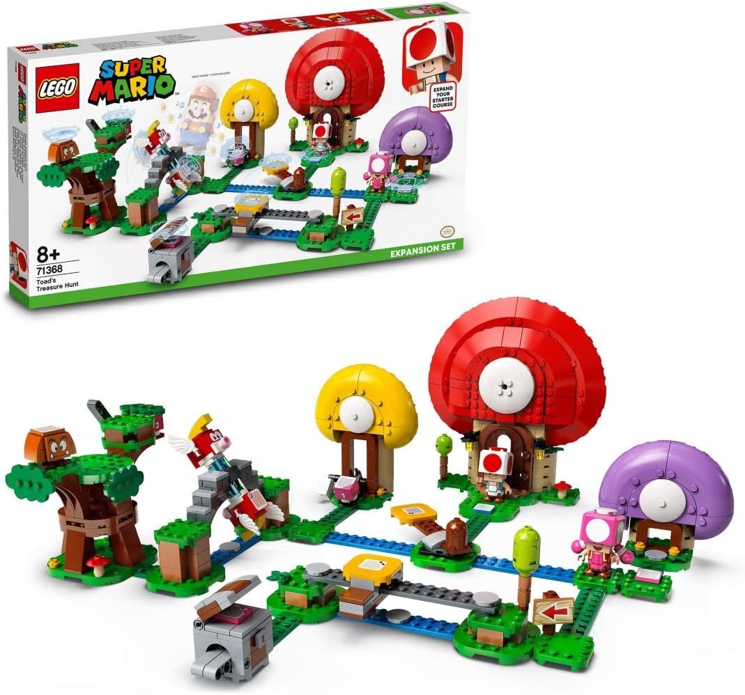 LEGO Super Mario Toad's Treasure Hunt Expansion Set 71368 Building Sets - Toys - New - CaveGamers