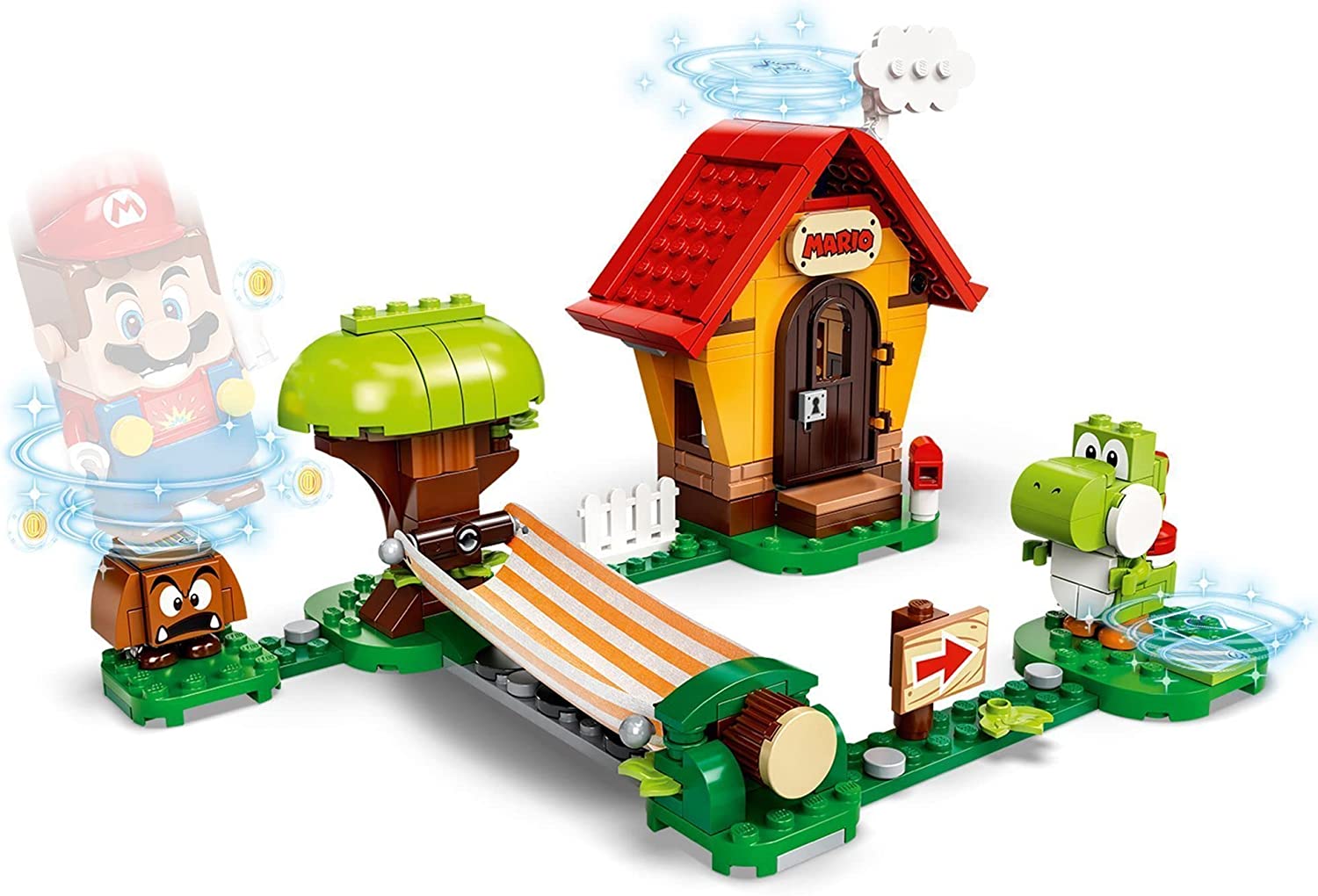 LEGO Super Mario House & Yoshi Expansion Set 71367 Building Sets - Toys - New - CaveGamers - Image 3