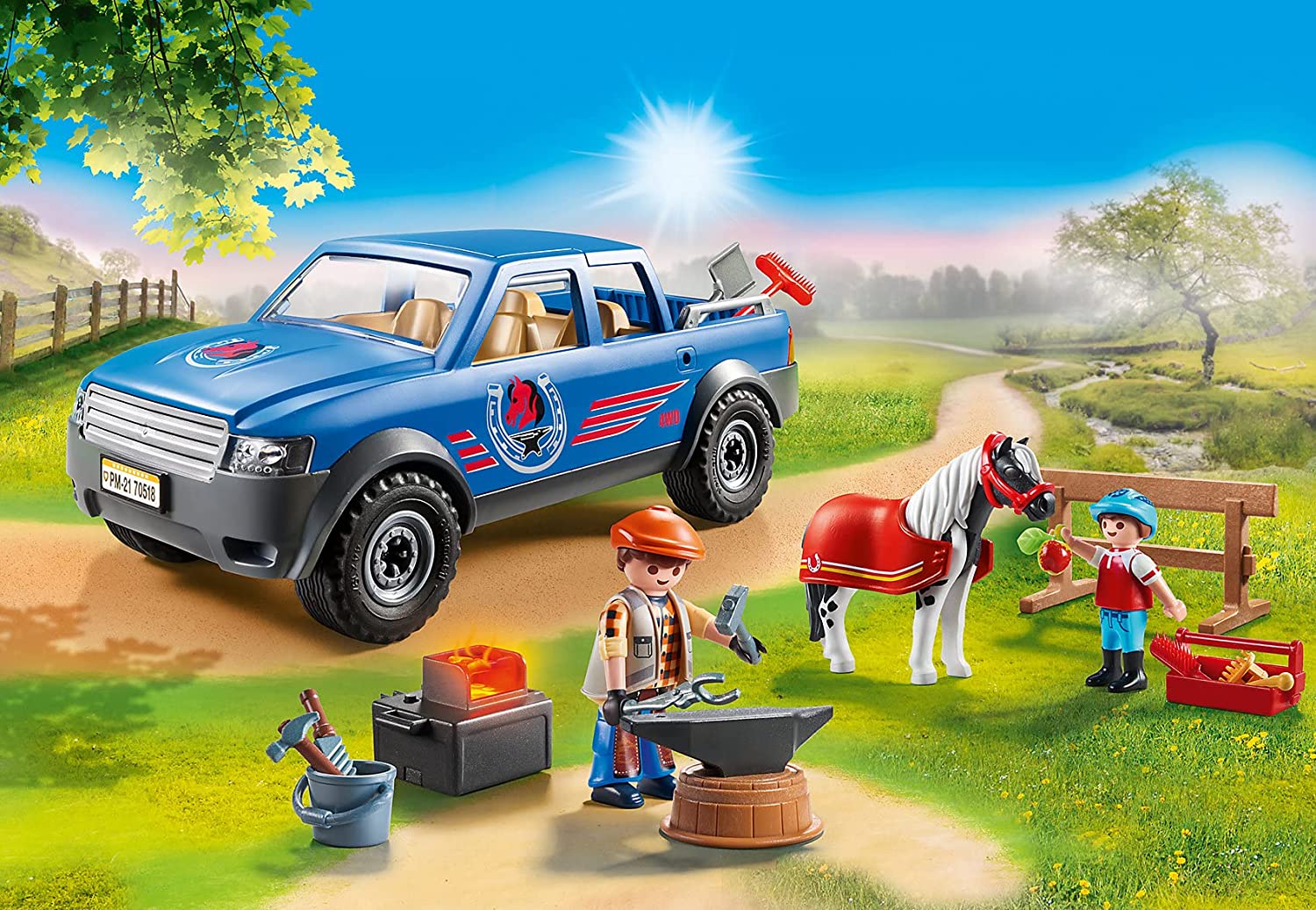 PLAYMOBIL Mobile Farrier 70518