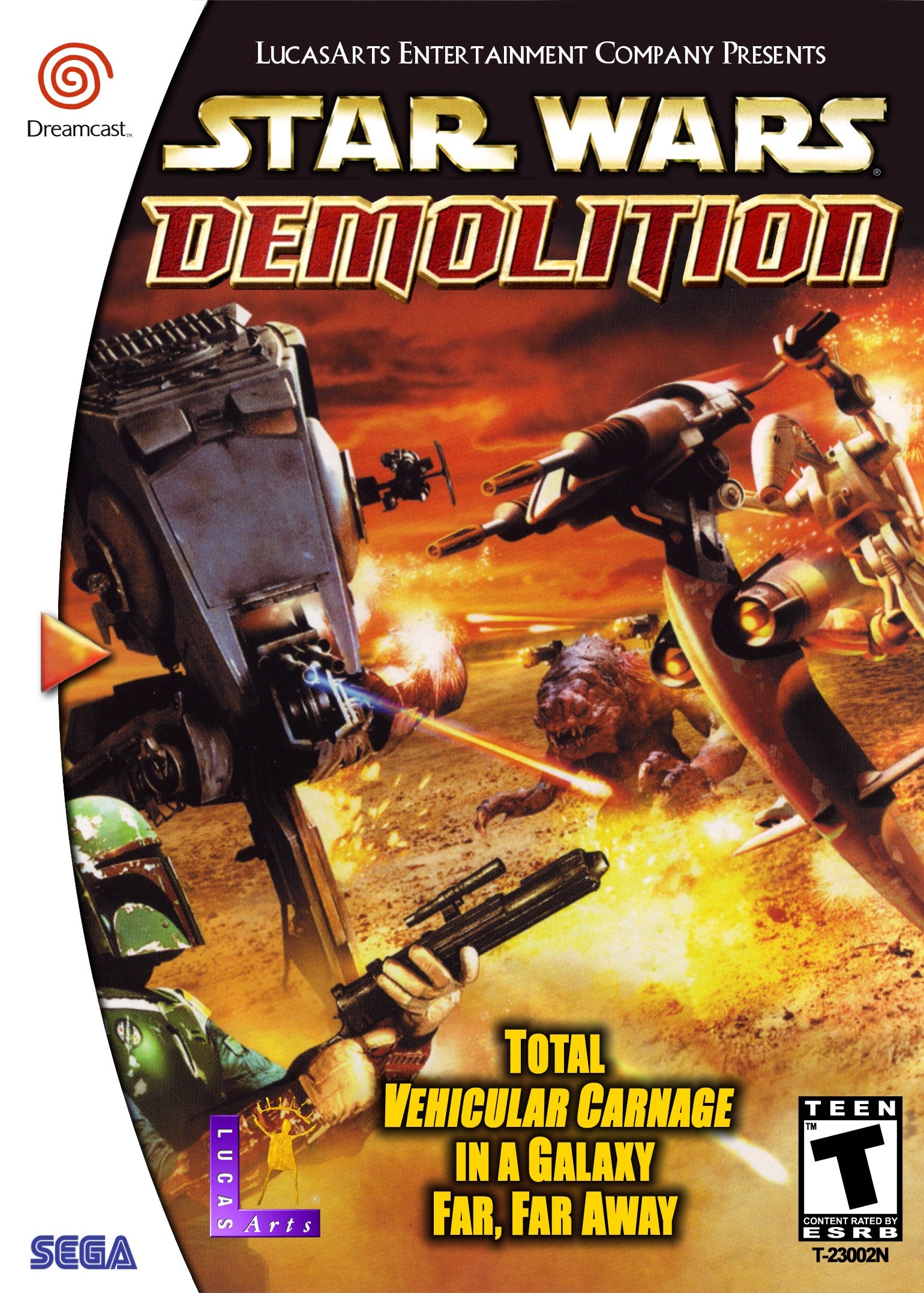 Star Wars Demolition DreamCast - Video Game - Used - CaveGamers