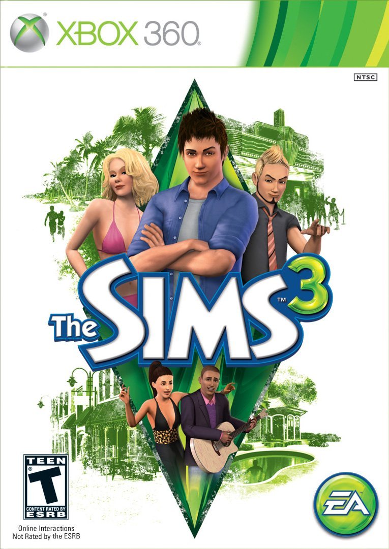 The Sims 3 Xbox 360 - Video Game - Used - CaveGamers