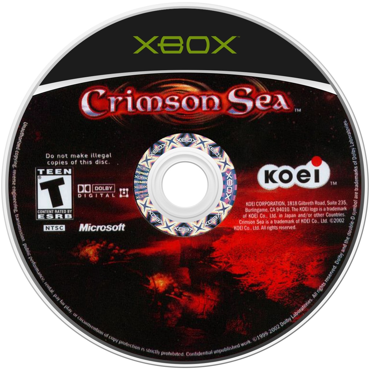 Crimson Sea Xbox - Video Game - Used - CaveGamers - Image 3