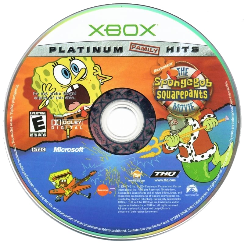 Spongebob Squarepants: The Movie Xbox - Video Game - Used - CaveGamers - Image 5
