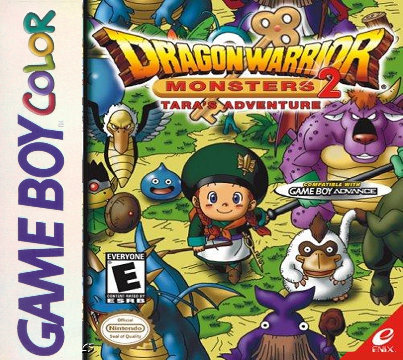 Dragon Warrior Monsters 2: Tara's Adventure Game Boy Color - Video Game - Used - CaveGamers