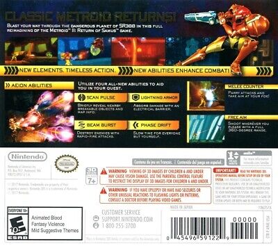Metroid: Samus Returns 3DS - Video Game - New - CaveGamers - Image 2