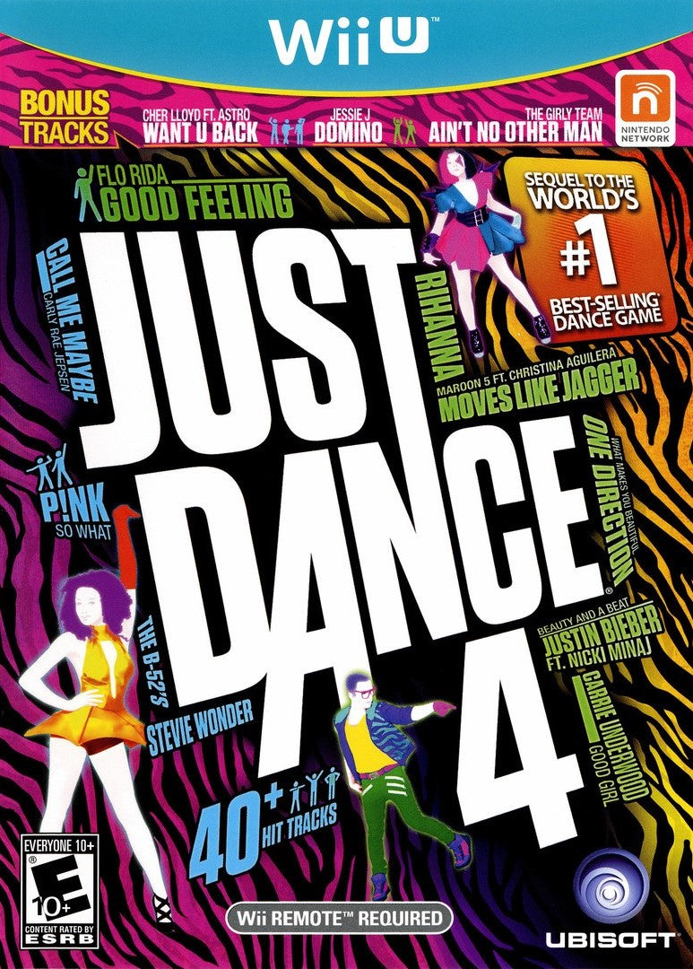 Just Dance 4 Wii U - Video Game - Used - CaveGamers