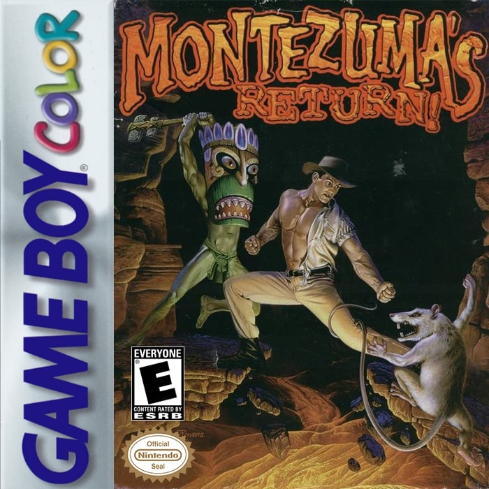 Montezuma's Return Game Boy Color - Video Game - Used - CaveGamers