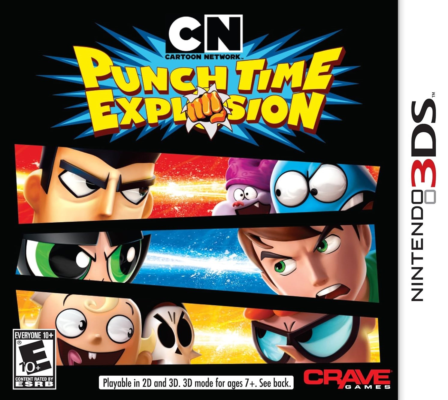 Cartoon Network: Punch Time Explosion 3DS - Video Game - Used - CaveGamers