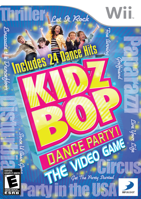 Kidz Bop Dance Party Wii - Video Game - Used - CaveGamers