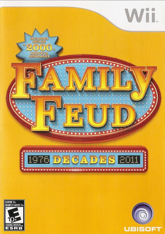 Family Feud Decades Wii - Video Game - Used - CaveGamers
