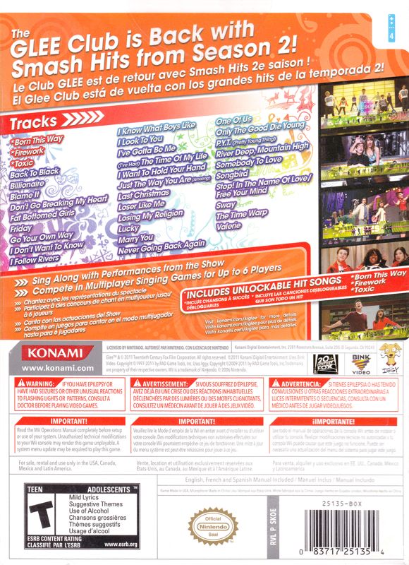 Karaoke Revolution Glee: Volume 3