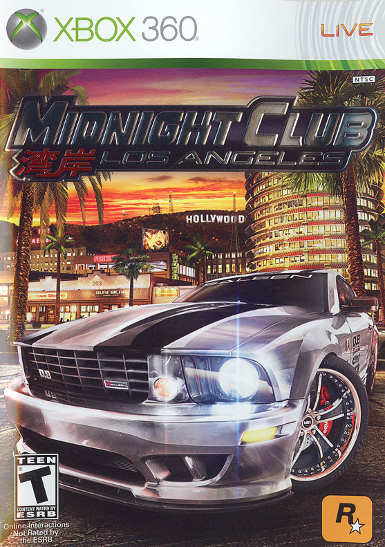 Midnight Club: Los Angeles Xbox 360 - Video Game - Used - CaveGamers