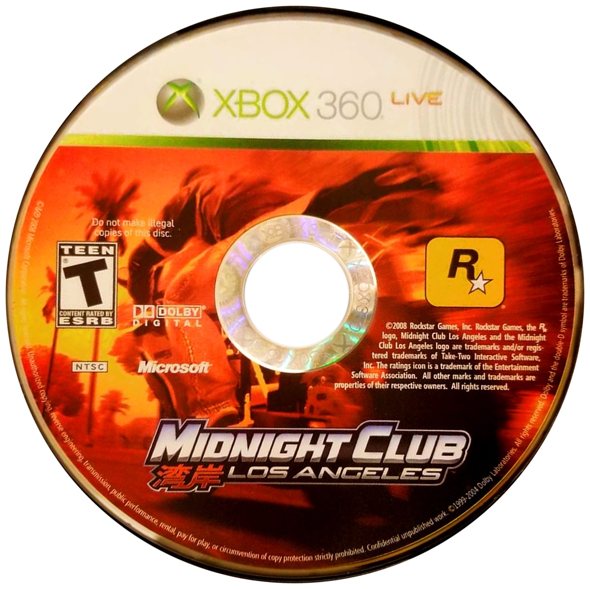Midnight Club: Los Angeles Xbox 360 - Video Game - Used - CaveGamers - Image 3