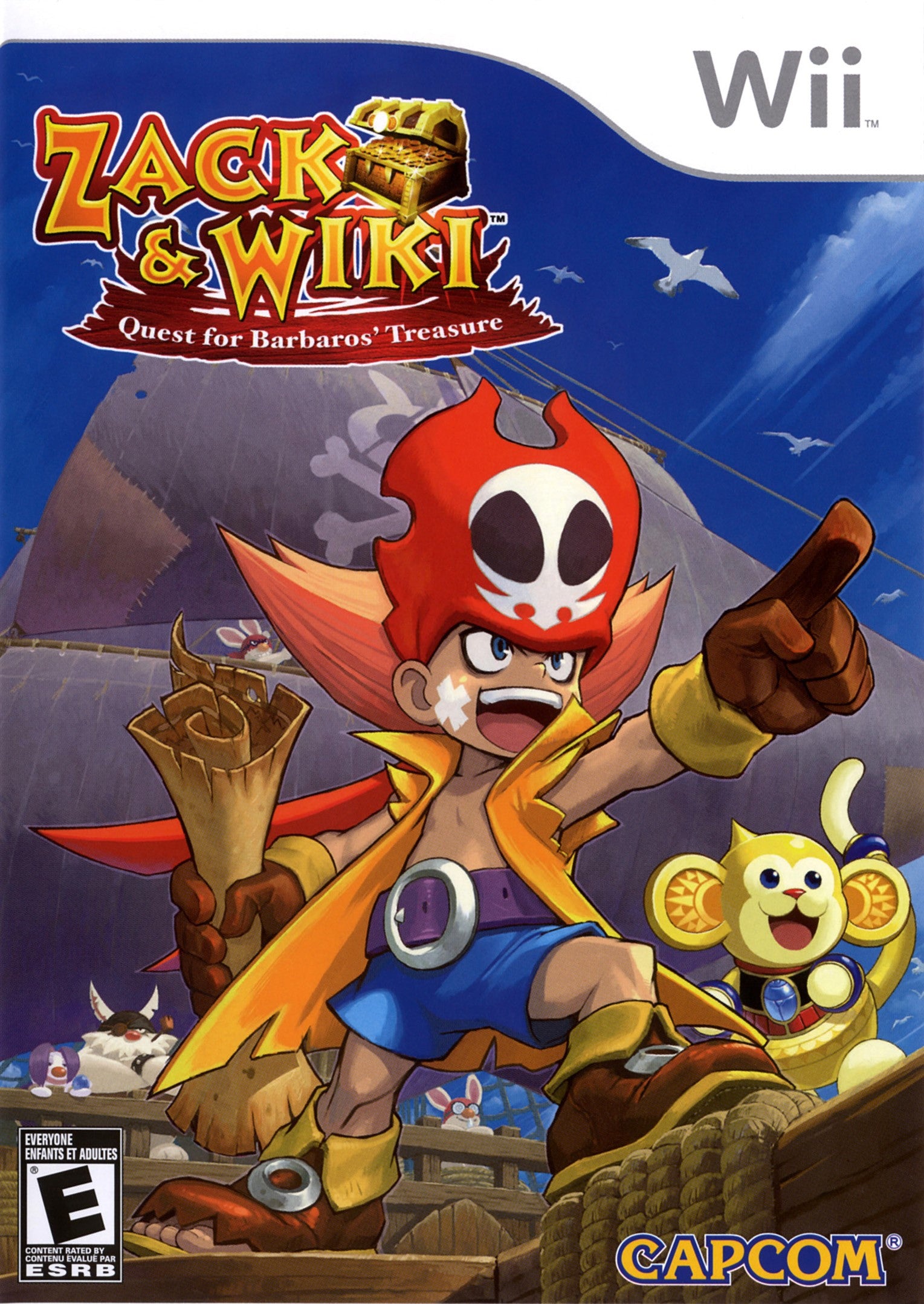 Zack & Wiki Quest for Barbaros Treasure Wii - Video Game - Used - CaveGamers