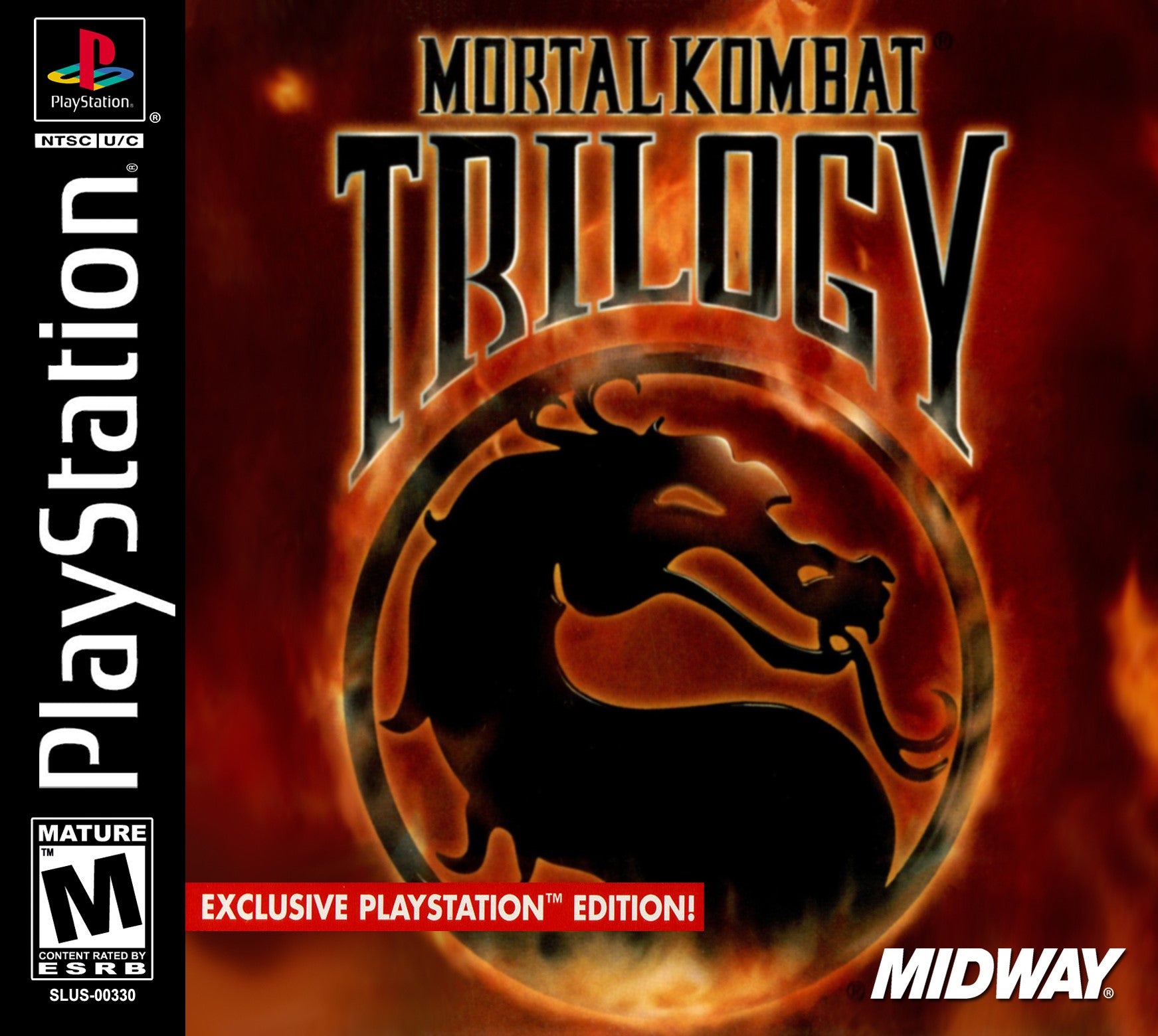 Mortal Kombat Trilogy Playstation - Video Game - Used - CaveGamers