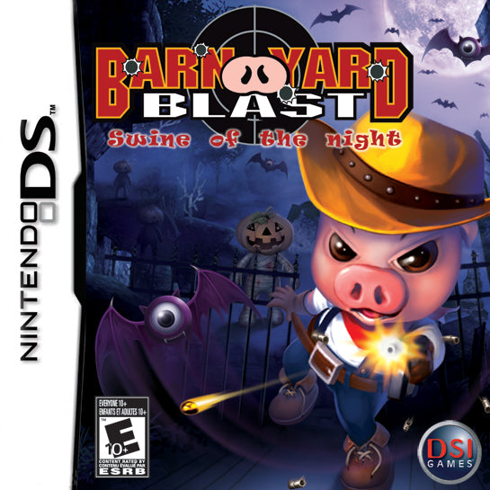 Barnyard Blast: swine of the night DS - Video Game - Used - CaveGamers