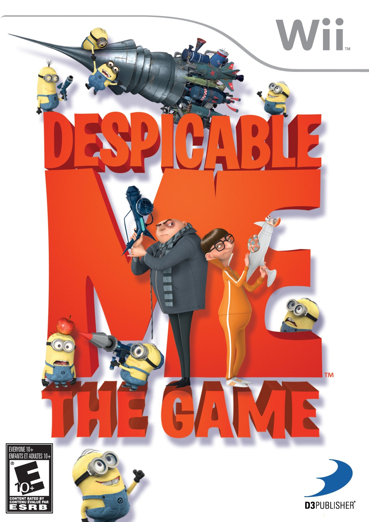 Despicable Me: The Game For Wii - Video Game - Used - CaveGamers