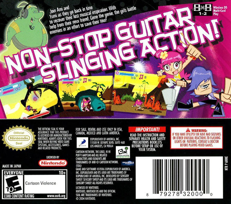 Hi Hi Puffy Ami Yumi The Genie and the Amp DS - Video Game - Used - CaveGamers - Image 2
