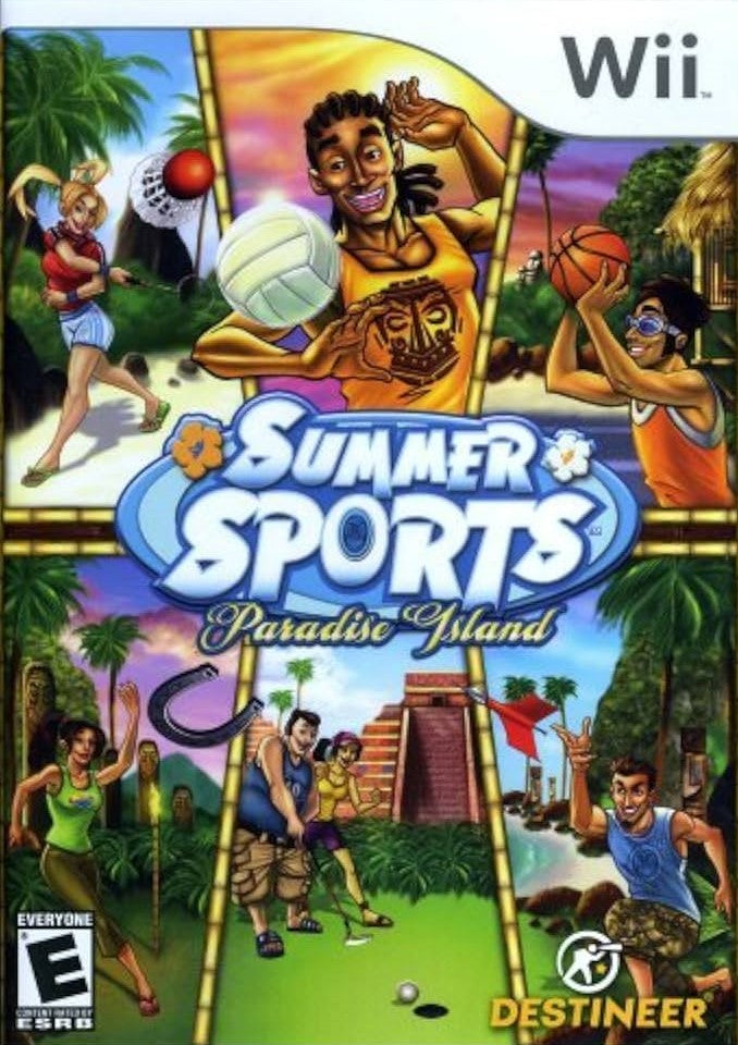 Summer Sports Paradise Island Wii - Video Game - Used - CaveGamers