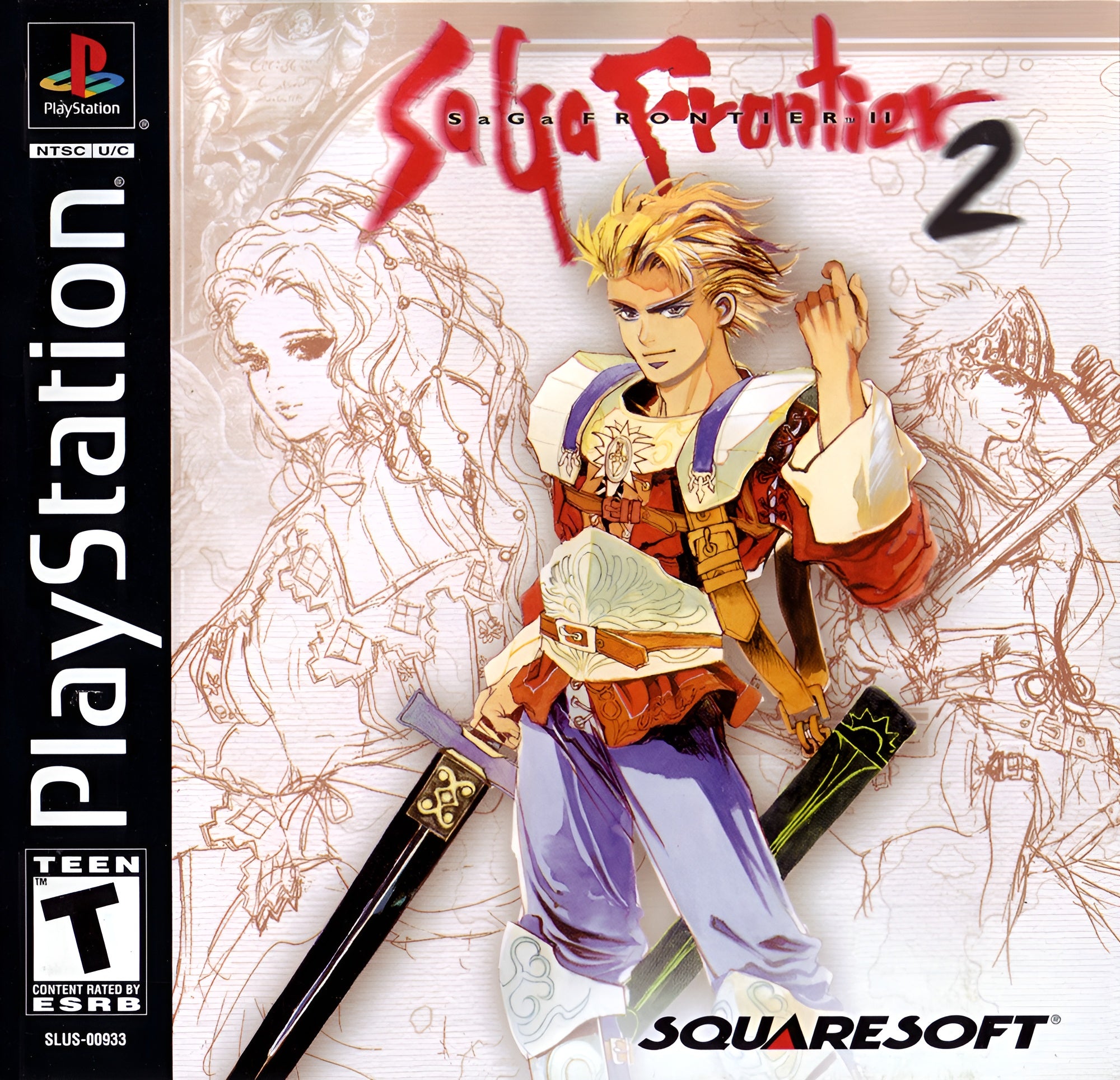 Saga Frontier 2 Playstation - Video Game - Used - CaveGamers