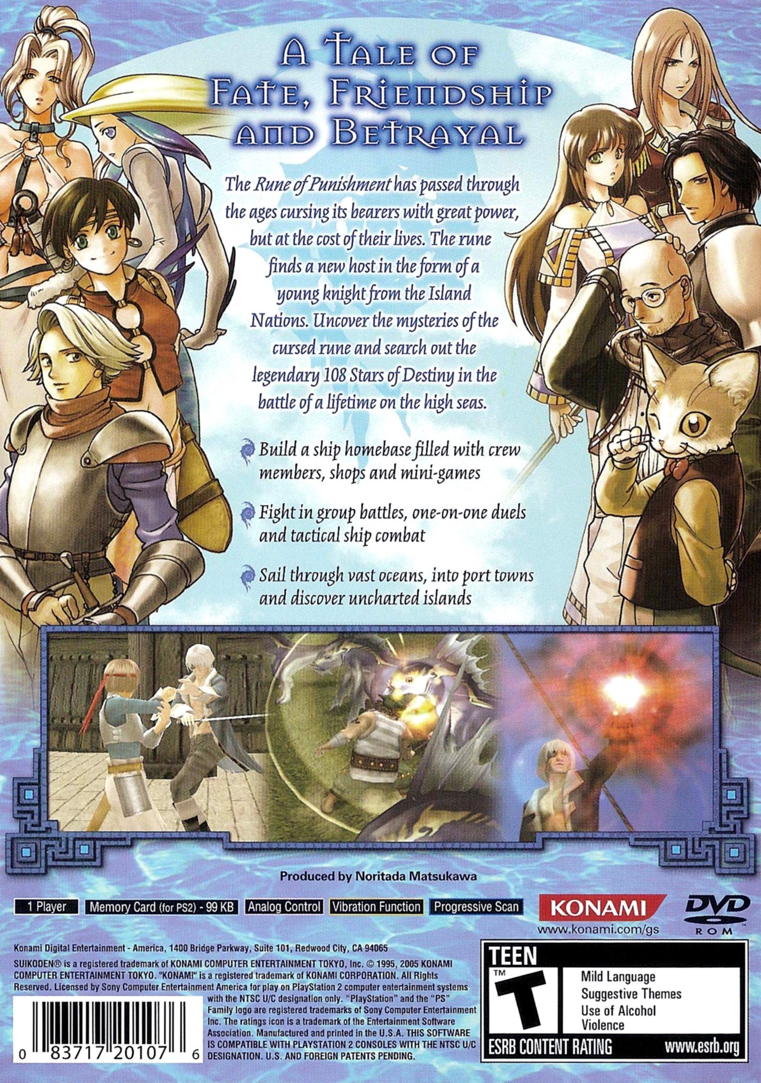 Suikoden IV PS2 - Video Game - Used - CaveGamers - Image 2