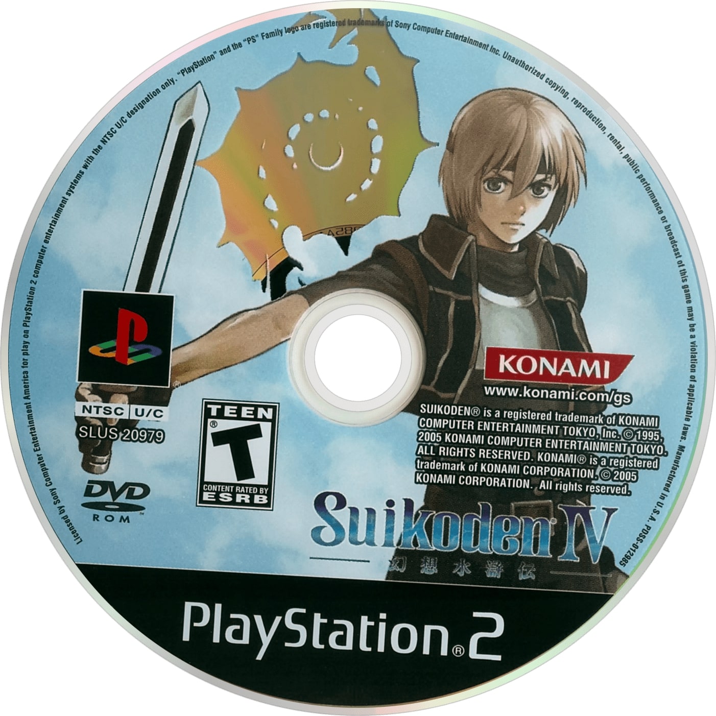 Suikoden IV PS2 - Video Game - Used - CaveGamers - Image 3