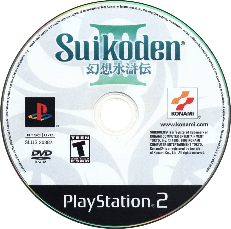 Suikoden 3 PS2 - Video Game - Used - CaveGamers - Image 3