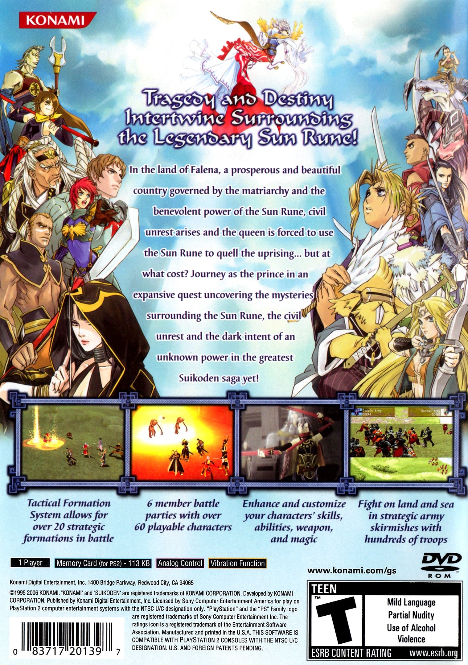 Suikoden V PS2 - Video Game - Used - CaveGamers - Image 2