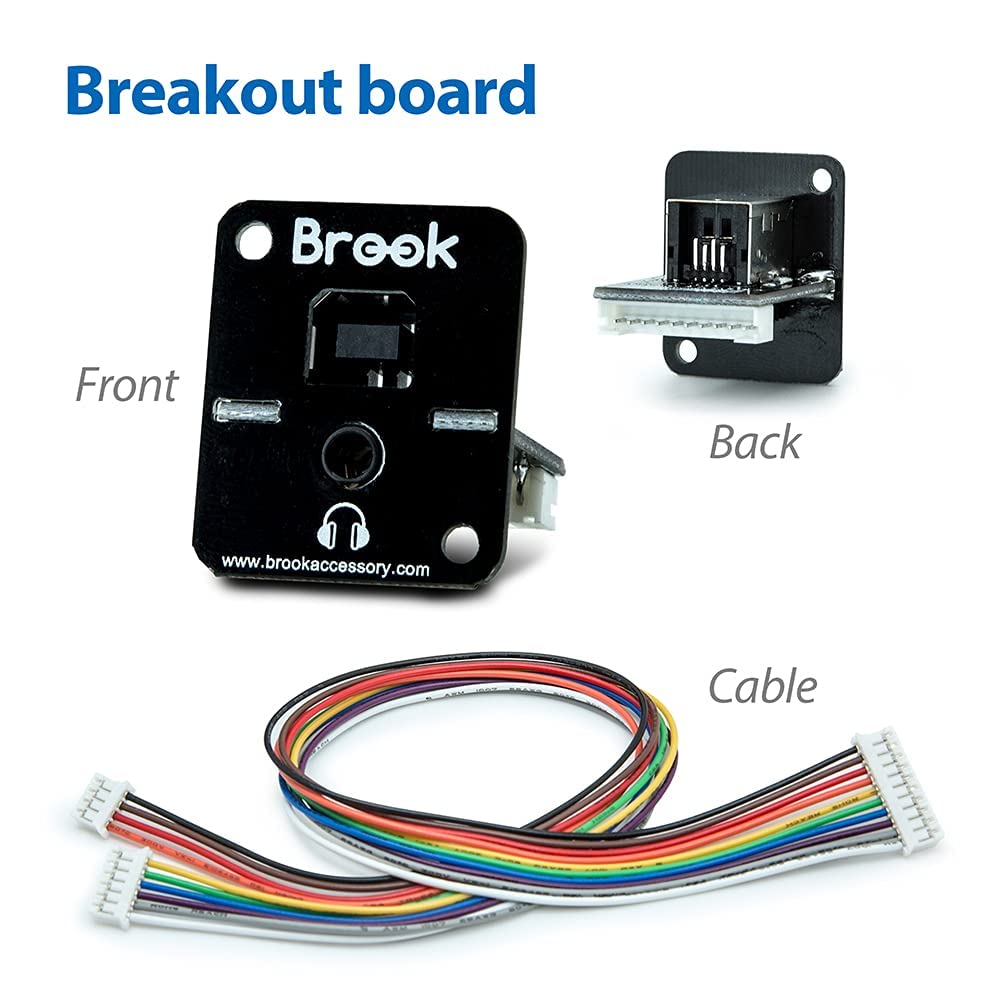 Brook PS4+ Audio Fighting Board - Pre-installed header version