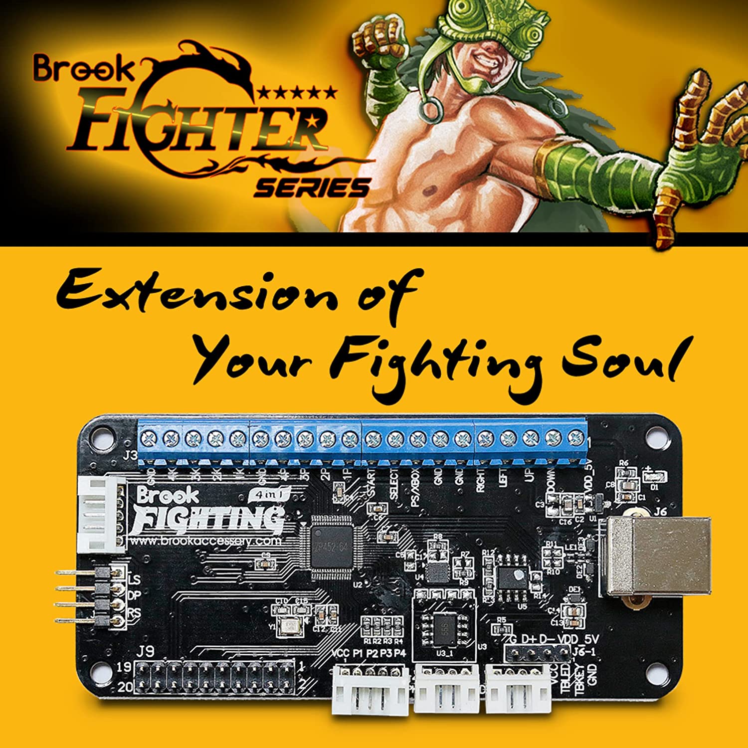 Universal Fighting Board with Headers