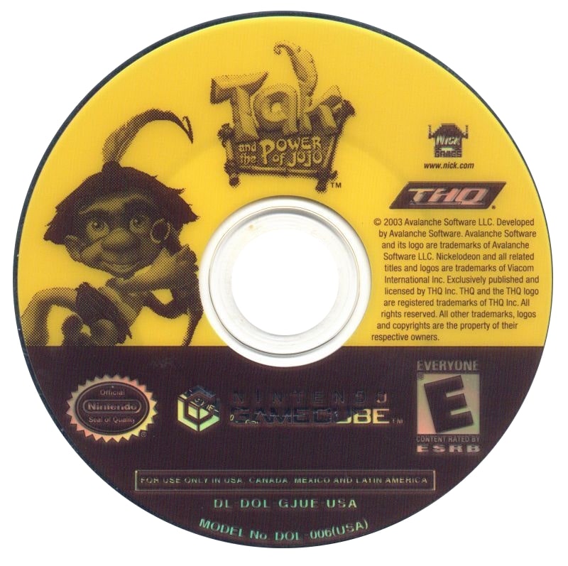 Tak And The Power Of JuJu GameCube - Video Game - Used - CaveGamers - Image 3