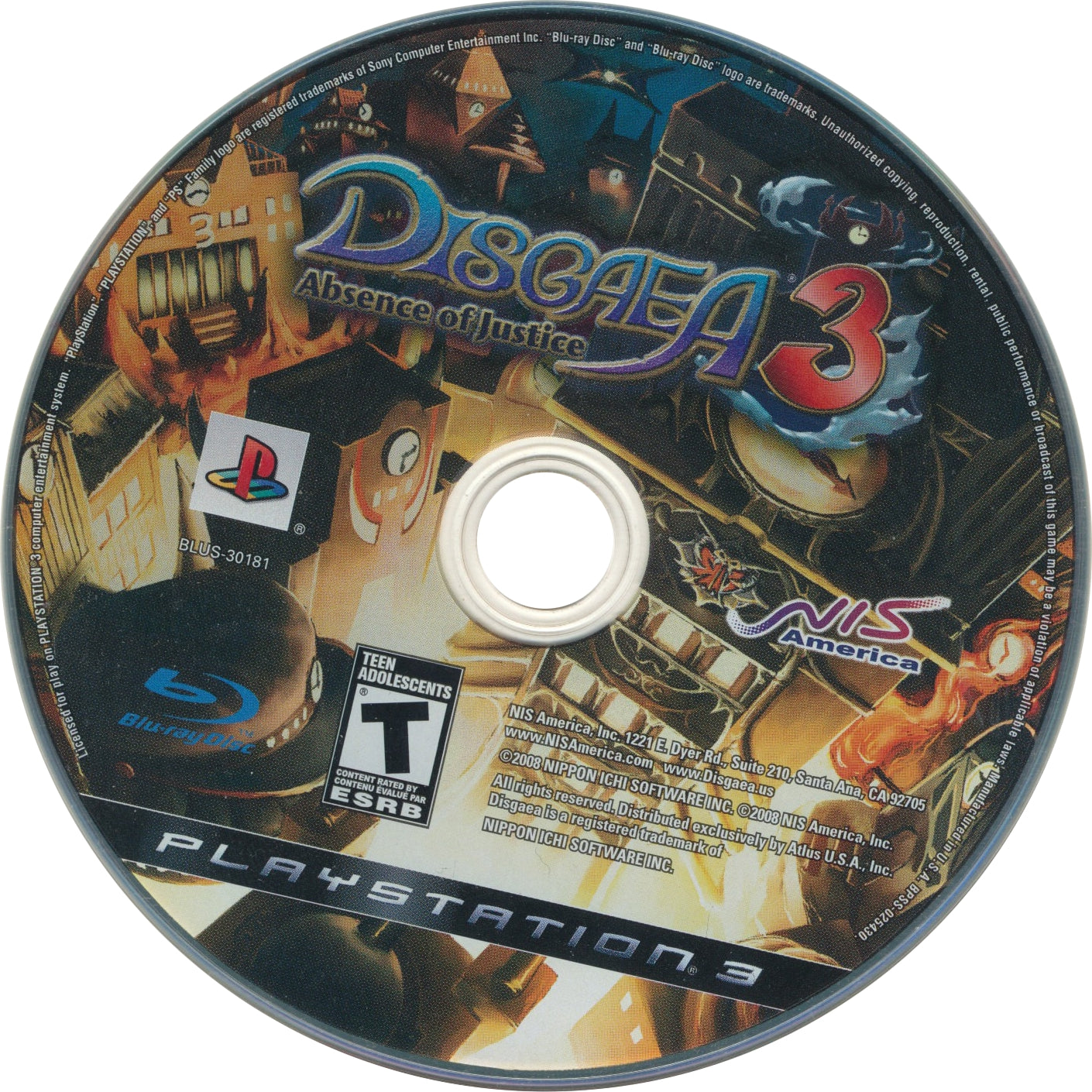 Disgaea 3 Absense Of Justice PS3 - Video Game - Used - CaveGamers - Image 3