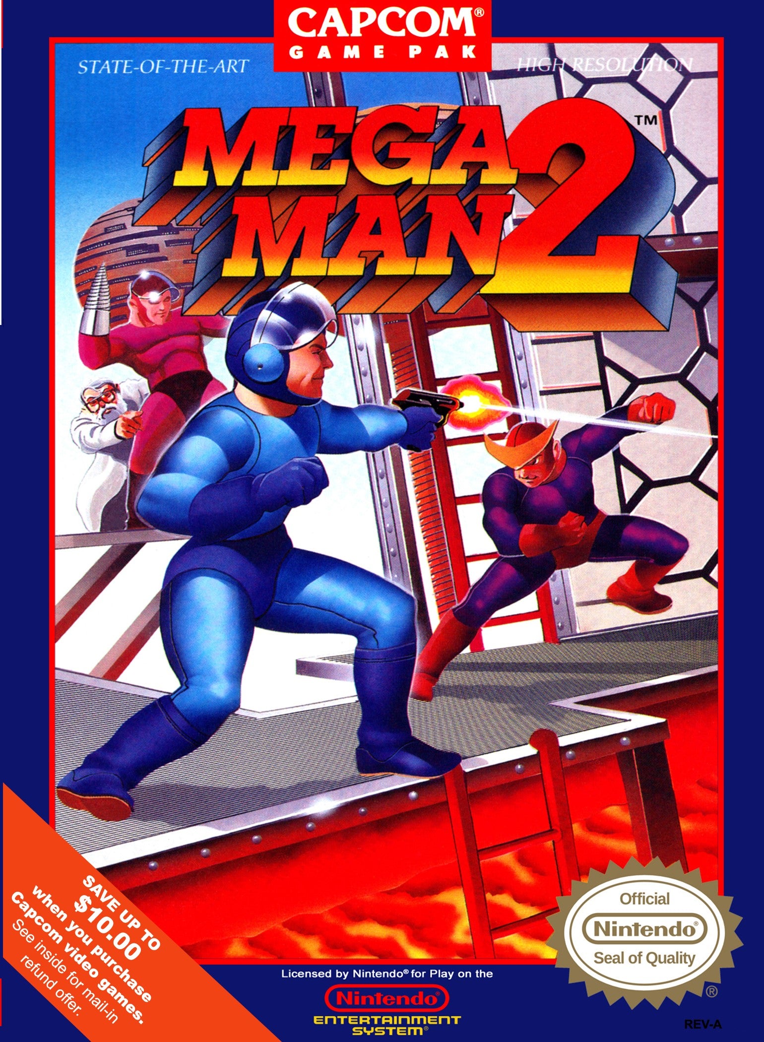Mega Man 2 NES - Video Game - Used - CaveGamers