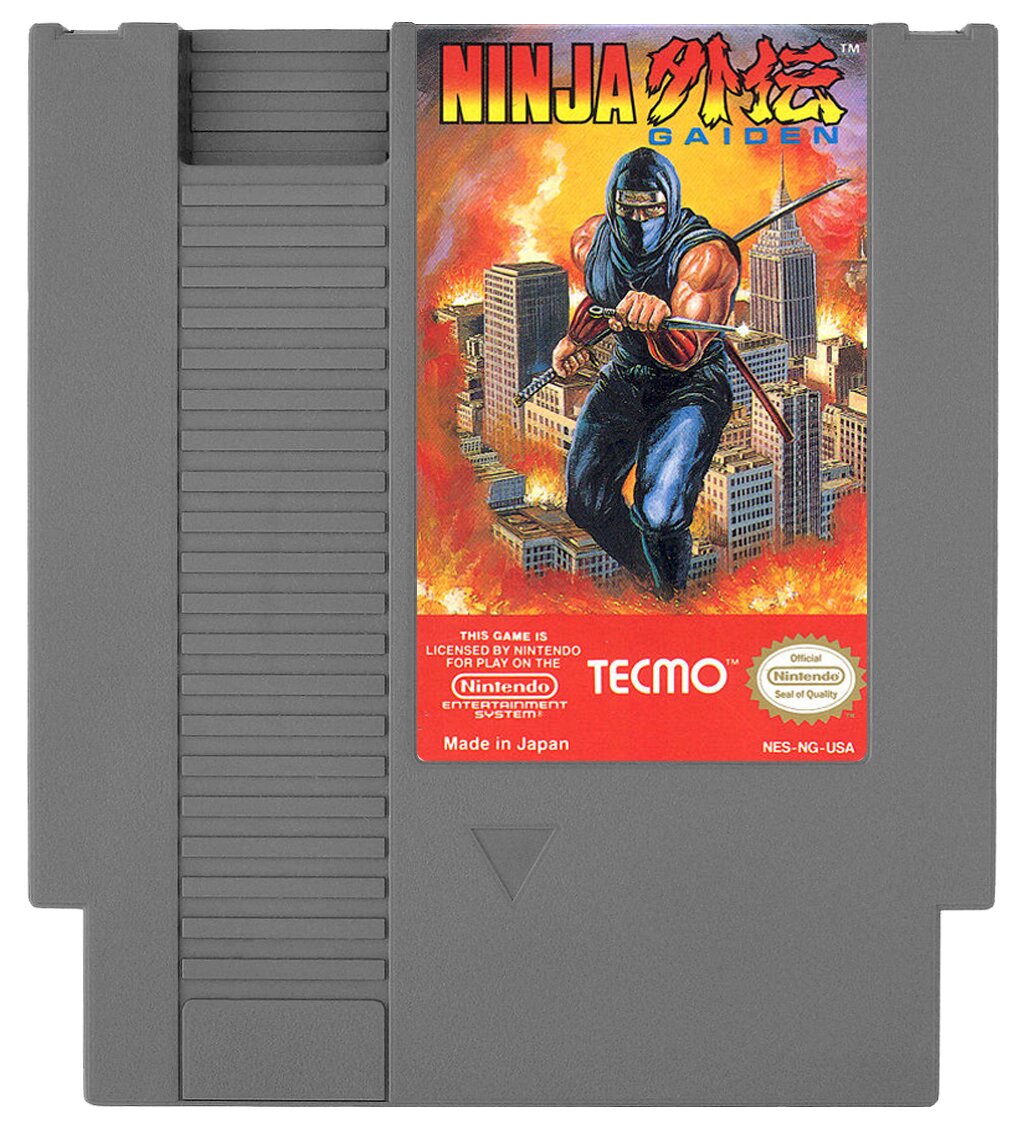 Ninja Gaiden NES - Video Game - Used - CaveGamers - Image 3