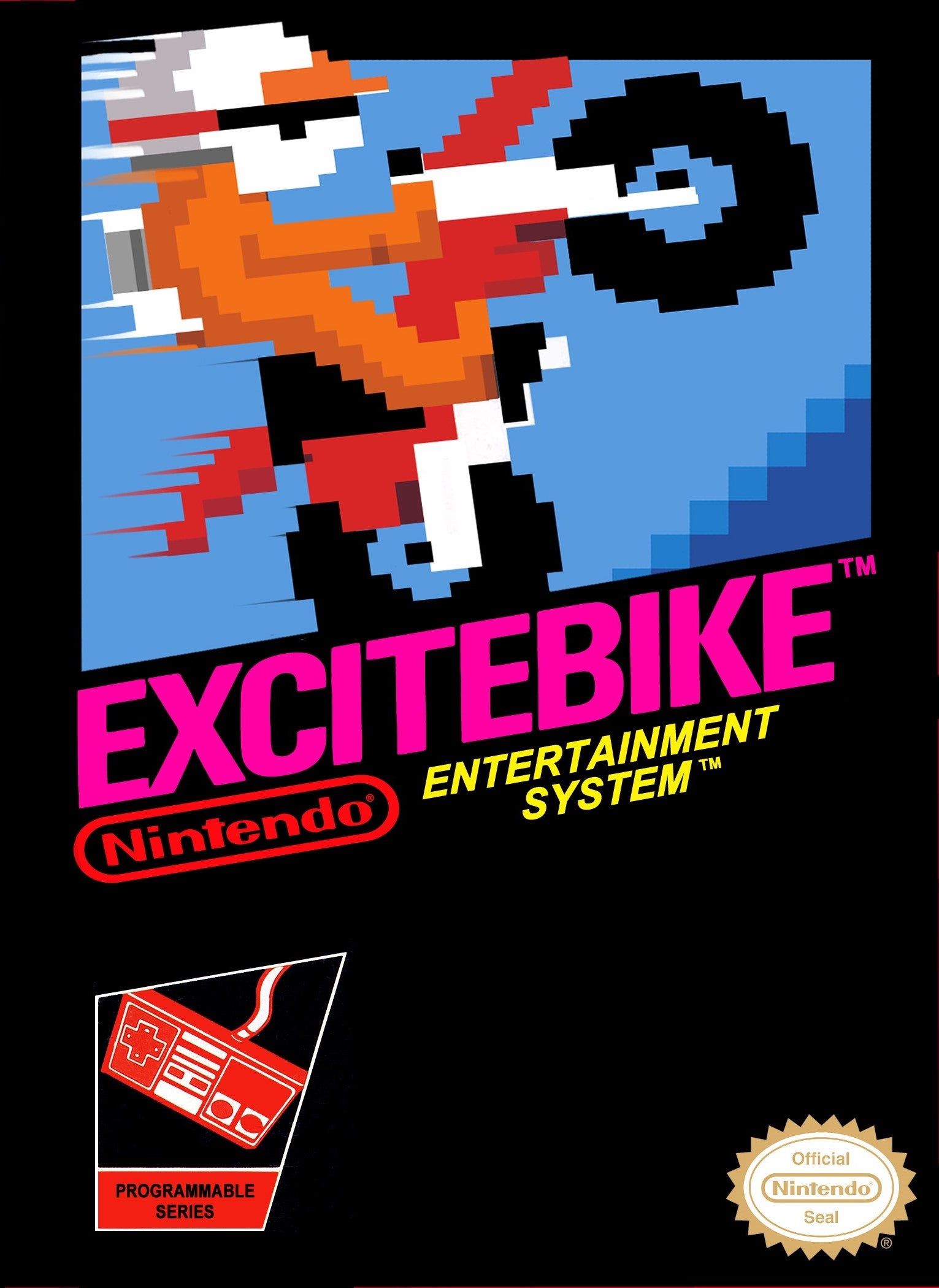 Excitebike NES - Video Game - Used - CaveGamers